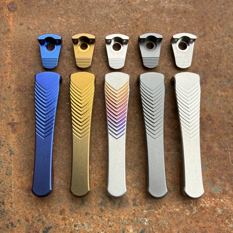 Spyderco Wire Replacement Modular V5 "Chevron" Machined Clip