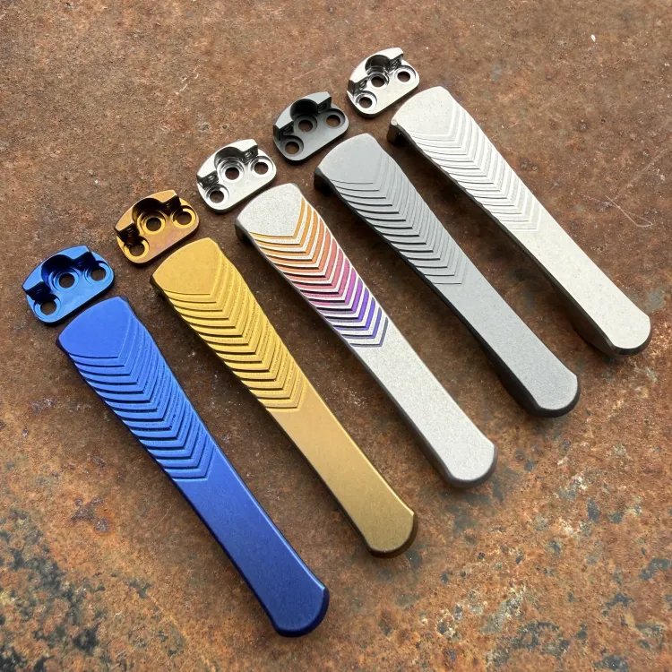 Benchmade / Emerson / ProTech Standard Modular V5 "Chevron" Machined Clip