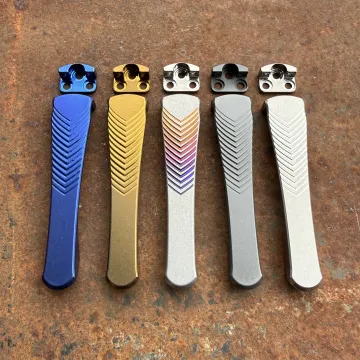 Spyderco Standard Modular V5 "Chevron" Machined Clip