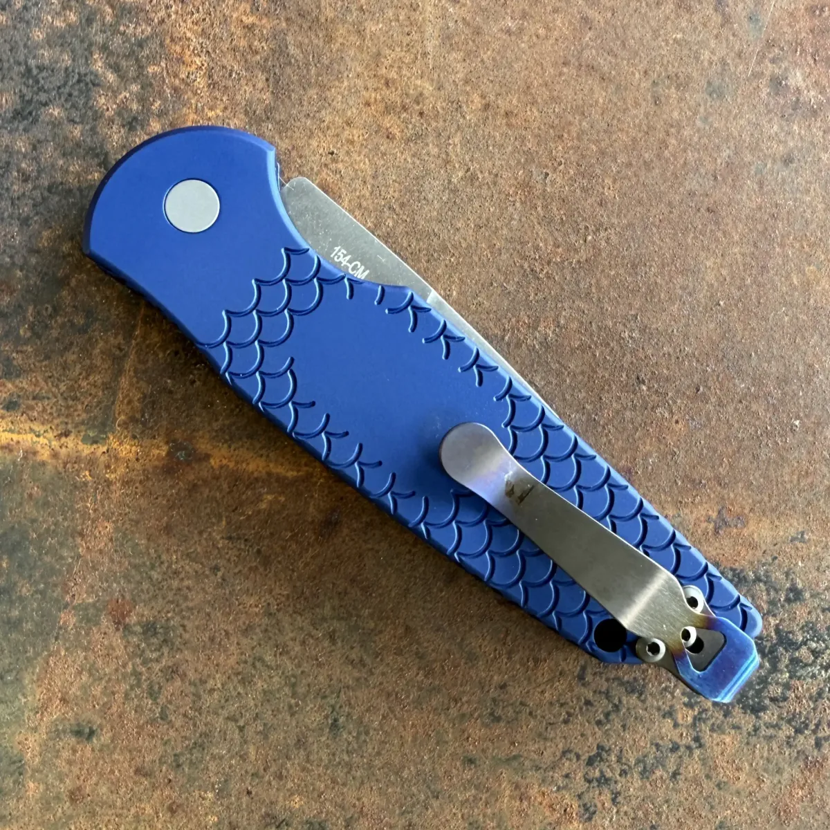 Pro-Tech Blade Show 2026 Exclusive TR-3 Auto Blue 