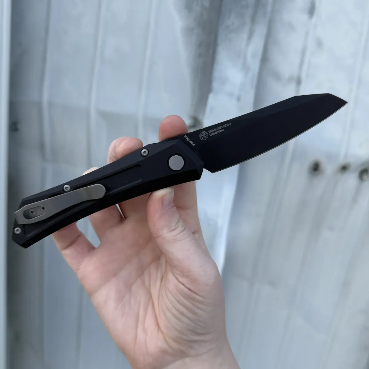 Pro-Tech Auto Sinkevich Oligarch Black Aluminum Black DLC MagnaCut