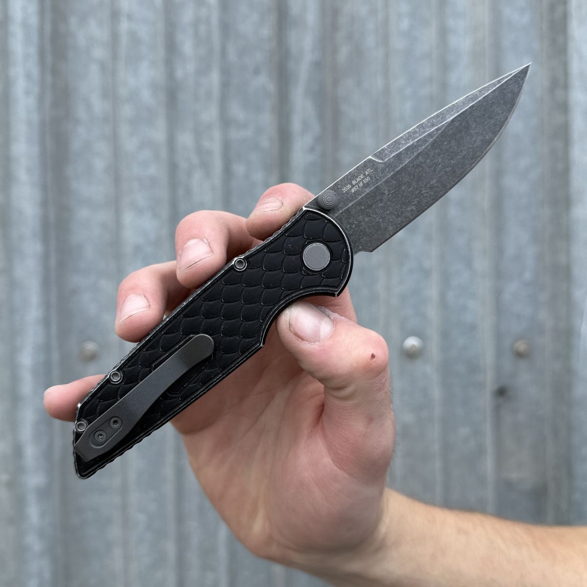 Pro-Tech Blade Show 2026 Exclusive TR-3 Integrity Battle Worn