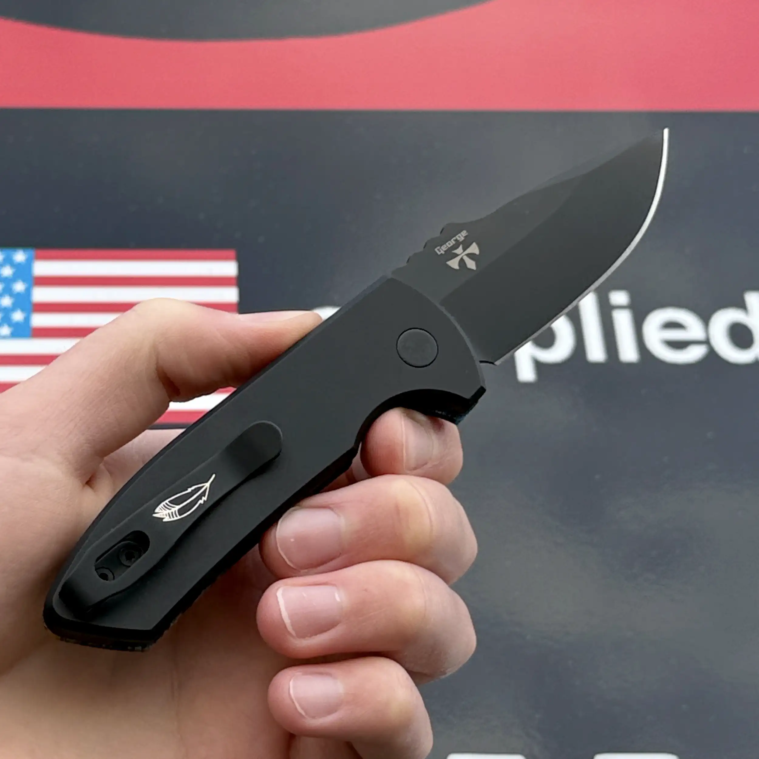 Pro-Tech Les George SBR Auto Starry Night G-Carta Aluminum Black