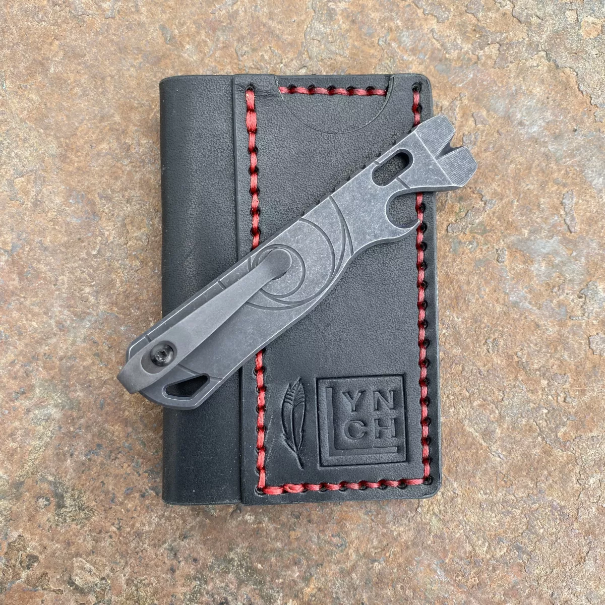 Redeemed Creations v1 Leather Prybar Wallet