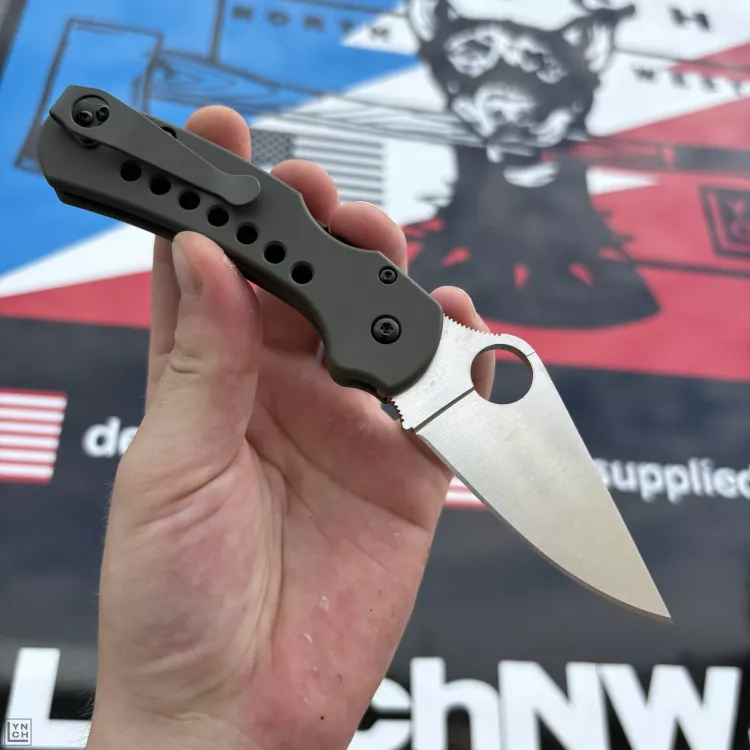 Limited Run - Spyderco Para 3 LW MOD 2 Skinny Titanium Scale Kit